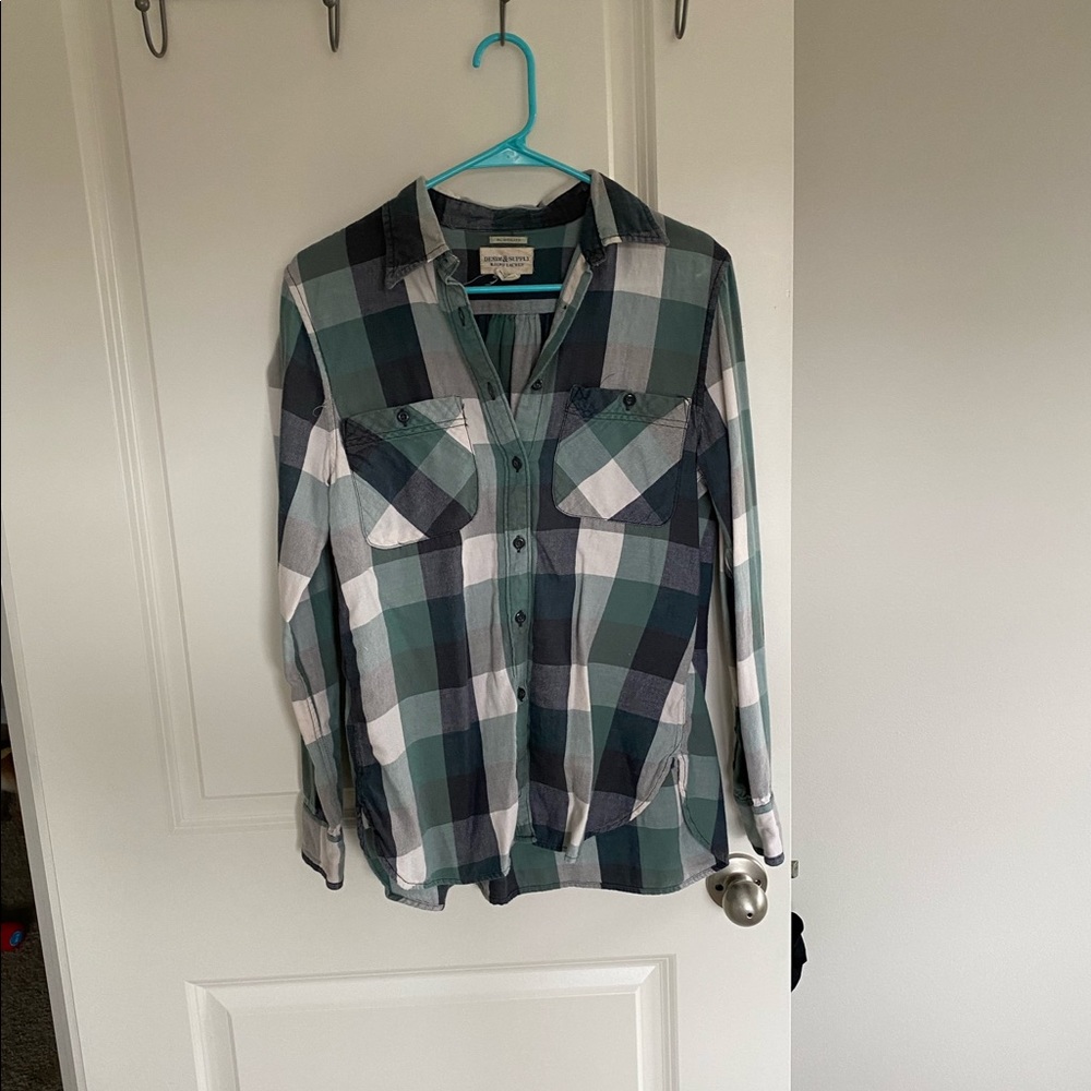 Denim & Supply Plaid Button Down